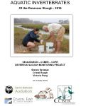 Cover page: Aquatic Invertebrates of the Devereux Slough - 2018