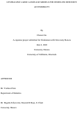Cover page of LEVERAGING LARGE LANGUAGE MODELS FOR HOMELESS RESOURCE ACCESSIBILITY