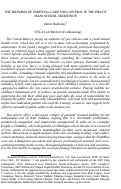 Cover page of The Dilemma of Parental Care and Control in the Era of Mass School Shootings