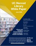 Cover page of UC Merced Library White Paper