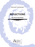 Cover page: Reflections for Violin and Piano