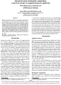 Cover page: Autopoiesis meets mechanistic computation: A proof of concept of computational post-cognitivism