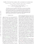 Cover page: Stability of fractional Chern insulators with a non-Landau level continuum limit