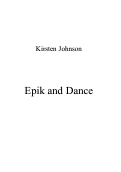Cover page: Epik and Dance