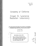 Cover page: THE AMALGAMATION BEHAVIOR OF HEAVY ELEMENTS. 3. EXTRACTION OF RADIUM, LEAD AND THE ACTINIDES BY SODIUM AMALGAM FROM ACETATE SOLUTIONS.