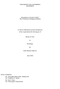 Cover page: Integration or Social Control? The Evolution of Religious-Rituals