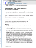 Cover page: Readmission After Lobectomy for Lung Cancer