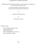 Cover page: Scaffolding Metacognitive Self-efficacy Models in Post-Secondary Music Andragogy: The Musicians Auditory Perspective Project