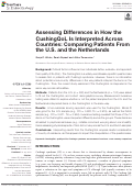 Cover page: Assessing Differences in How the CushingQoL Is Interpreted Across Countries: Comparing Patients From the U.S. and the Netherlands