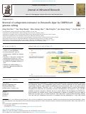 Cover page: Reversal of carbapenem-resistance in Shewanella algae by CRISPR/Cas9 genome editing
