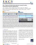 Cover page: Zinc Titanium Nitride Semiconductor toward Durable Photoelectrochemical Applications