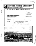 Cover page: HEAT AND MASS TRANSFER IN THE KLAMATH FALLS, OREGON, GEOTHERMAL SYSTEM