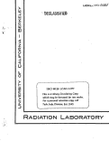 Cover page: A Study of Naturally Occurring Plutonium