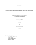 Cover page: The Effect of Identities and Expectations on Emotions, Behavior, and Cognitive Changes