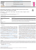 Cover page: Motivations and options for deploying hybrid generator-plus-battery projects within the bulk power system