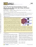 Cover page: Surface Structural and Chemical Evolution of Layered LiNi0.8Co0.15Al0.05O2 (NCA) under High Voltage and Elevated Temperature Conditions