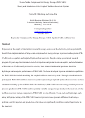 Cover page: Porous media compressed air energy storage (PM-CAES): Theory and simulation of the coupled wellbore-reservoir system