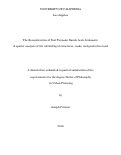 Cover page: The Reconstruction of Post-Tsunami Banda Aceh, Indonesia: A spatial analysis of the rebuilding of structures, roads, and productive land