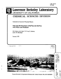 Cover page: State Specific Reactions of Ba({sup 1}S{sub 0}) and Ba({sup 1}D{sub 2}) with Water and Methanol