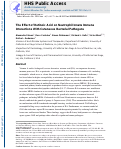 Cover page: The Effect of Retinoic Acid on Neutrophil Innate Immune Interactions With Cutaneous Bacterial Pathogens.