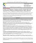 Cover page: Progress and Challenges of Implementing Decentralized HIV Testing For Prevention of Mother-to-Child Transmission of HIV – Myanmar