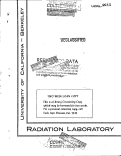 Cover page: THE FURNACE SPECTRUM OF PLUTONIUM