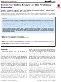 Cover page: Diverse Host-Seeking Behaviors of Skin-Penetrating Nematodes