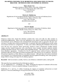 Cover page: Examining The Impacts of Residential Self-Selection on Travel Behavior: Methodologies and Empirical Findings