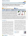 Cover page: EPR Spin-Trapping for Monitoring Temporal Dynamics of Singlet Oxygen during Photoprotection in Photosynthesis.