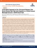 Cover page: A Conceptual Framework for Use of Increased Endurance Time During Constant Work Rate Cycle Ergometry as a Patient-Focused Meaningful Outcome in COPD Clinical Trials.