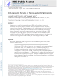 Cover page: Anti-angiogenic therapies in the management of glioblastoma.