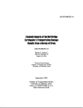 Cover page: Economic Impacts of the Northridge Earthquake's Transportation Damage: Results from a Survey of Firms
