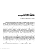 Cover page: Landscapes of Elision: Nostalgia and Imperial Networks