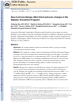 Cover page: Does hormone therapy affect blood pressure changes in the Diabetes Prevention Program?