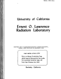 Cover page: REPORT ON A RADIATION SURVEY MADE IN EGYPT, INDIA, AND CEYLON IN JANUARY 1963