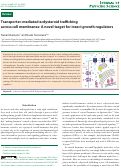 Cover page: Transporter-mediated ecdysteroid trafficking across cell membranes: A novel target for insect growth regulators