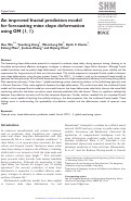 Cover page: An improved fractal prediction model for forecasting mine slope deformation using GM (1, 1)