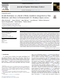 Cover page: Insulin Resistance as a Result of Body Condition Categorized as Thin, Moderate, and Obese in Domesticated U.S. Donkeys (Equus asinus)