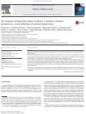 Cover page: The majority of lipoprotein lipase in plasma is bound to remnant lipoproteins: A new definition of remnant lipoproteins