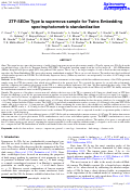Cover page of ZTF-SEDm Type Ia supernova sample for Twins Embedding spectrophotometric standardization