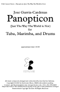 Cover page: Panopticon