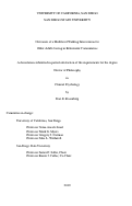 Cover page: Outcomes of a multilevel walking intervention for older adults living in retirement communities