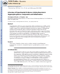 Cover page: A review of experimental evidence linking neurotoxic organophosphorus compounds and inflammation