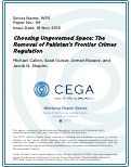 Cover page: Choosing Ungoverned Space: The Removal of Pakistan’s Frontier Crimes Regulation