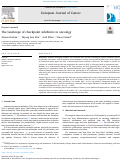 Cover page: The landscape of checkpoint inhibitors in oncology