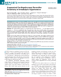 Cover page: Augmented Cardiopulmonary Baroreflex Sensitivity in Intradialytic Hypertension