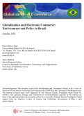 Cover page: Globalization and Electronic Commerce: Environment and Policy in Brazil