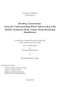 Cover page: Eroding Uncertainty: Towards Understanding Flows Interacting with Mobile Sediment Beds Using Grain-Resolving Simulations