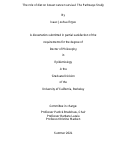 Cover page: The role of diet on breast cancer survival: The Pathways Study