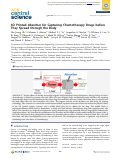 Cover page: 3D Printed Absorber for Capturing Chemotherapy Drugs before They Spread through the Body